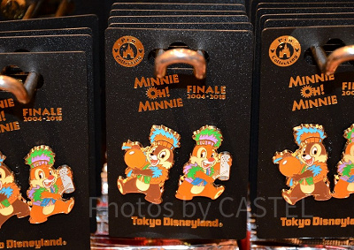 チップとデールピンバッジ