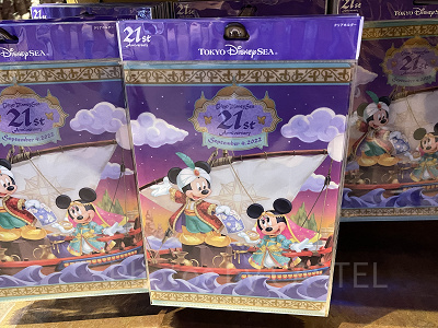 クリアホルダー（ディズニーシー21周年グッズ）