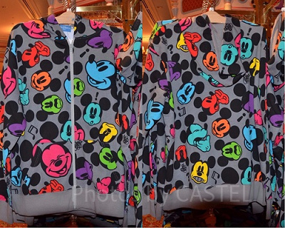 カラフルフェイスパーカー