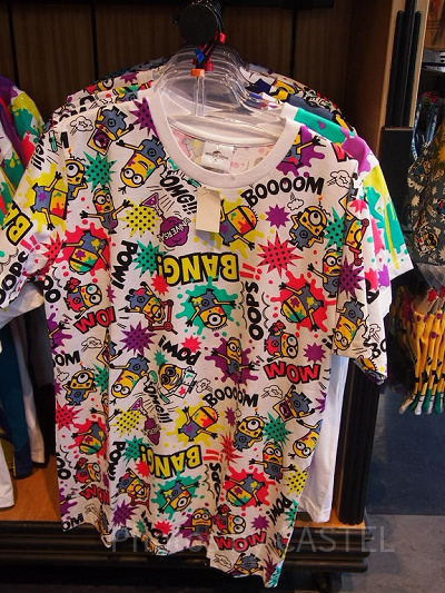 カラフルミニオン総柄Tシャツ