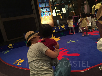 おさるのジョージのキッズ・エリア