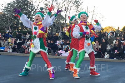 「ディズニー・クリスマス・ストーリーズ」のダンサー