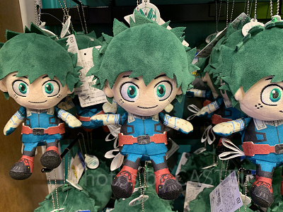 デクぬいぐるみキーチェーン（USJ×ヒロアカグッズ）