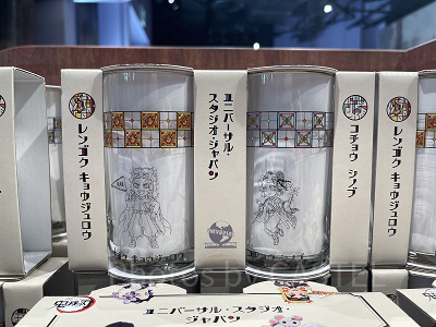 鬼滅の刃グラスセット(USJ×鬼滅の刃 刀鍛冶の里編&柱稽古編グッズ)