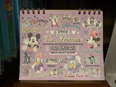 ディズニーカレンダー（卓上）②