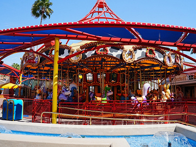 ディズニーカルフォルニアアドベンチャーのアトラクション：ジェシーのクリッター・カルーセル