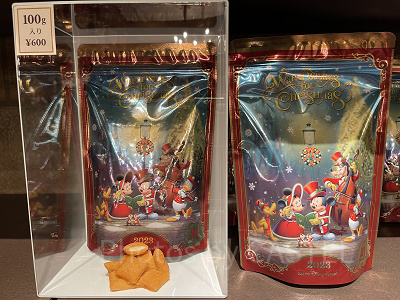 ディズニークリスマスグッズ2023：チーズインスナック 2023年11月07日(火)発売