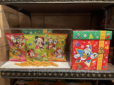 ディズニークリスマスグッズ2023：コーンスナック 2023年11月07日(火)発売