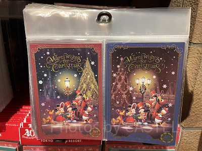 ディズニークリスマスグッズ2023：ポストカードセット 2023年11月07日(火)発売