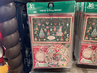 ディズニークリスマスグッズ2023：ステーショナリーセット 2023年11月07日(火)発売