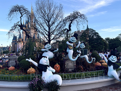 ディズニー・ハロウィーンの装飾