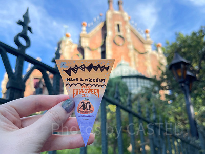 ディズニーハロウィンデザインのドリームガーランドシール