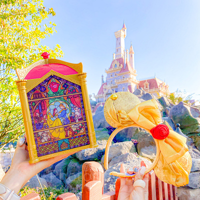 ディズニー　ファンタジーエリア　美女と野獣　４点セット ディズニー ファンタジーエリア 美女と野獣 4点セット 美女と野獣