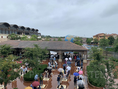 雨のディズニーシー