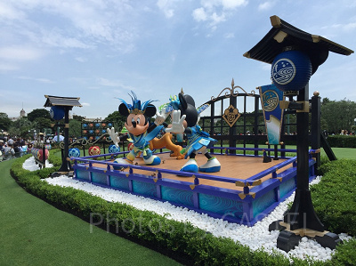 ディズニー夏祭りのフォトロケーション（2015）