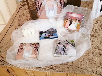 ディズニー結婚式のアルバム