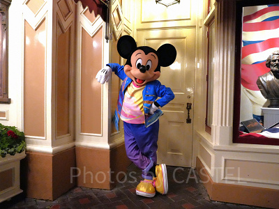 カリフォルニアアナハイムディズニー：ミッキーマウス