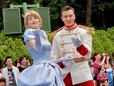 ディズニーランド　シンデレラとプリンス・チャーミング