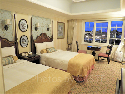 ディズニーランドホテルの部屋