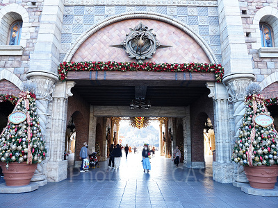 ディズニーシーのクリスマスモデルコース