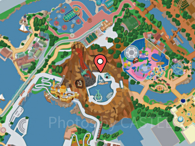 ディズニーシーのトイレマップ：ミステリアスアイランド