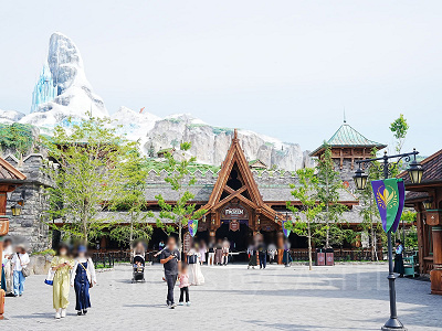 ディズニーシーのアナ雪エリア