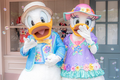 ドナルドダックとデイジーダック