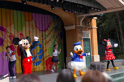 ジャンボリミッキー中のドナルド