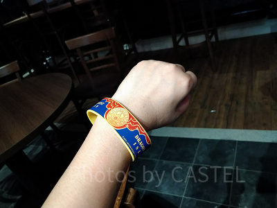 ドラゴンクエストアイランドのリストバンド