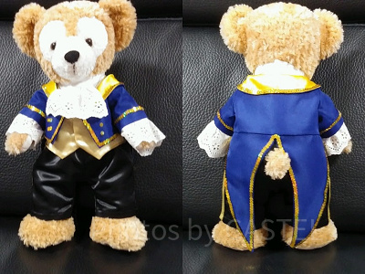 野獣の仮装をしたダッフィー（Sサイズ）