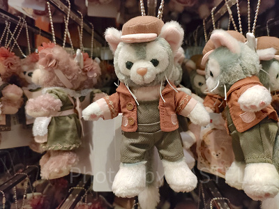 ダッフィー＆フレンズのサークル・オブ・フレンドシップ：ジェラトーニのぬいぐるみバッジ