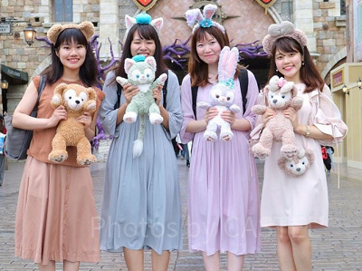 ダッフィー&フレンズコーデ