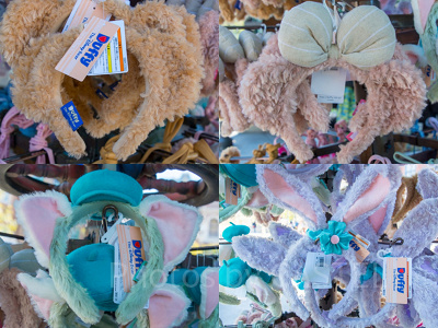 TDS】ダッフィーカチューシャ7選！オルメル、シェリーメイ