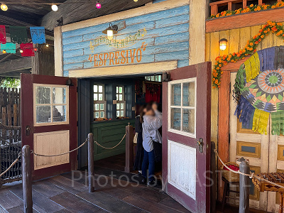 ダッフィーグリーティングの入り口