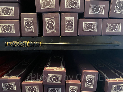 黒檀とユニコーンのたてがみの杖