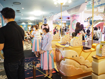 サンリオピューロランドの入場ゲート