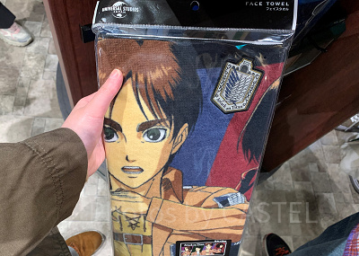 フェイスタオル〔USJ×進撃の巨人〕