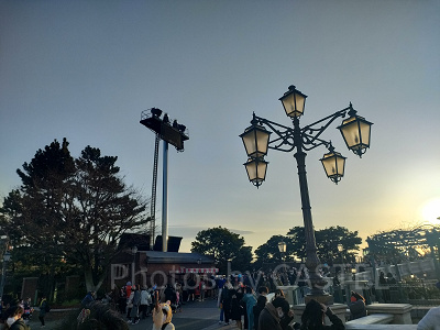 2023年2月ディズニーシー混雑状況レポート：ビリーヴで利用される照明塔