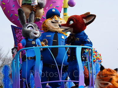 ハーモニーインカラーに登場するニック、ジュディ、クロウハウザー