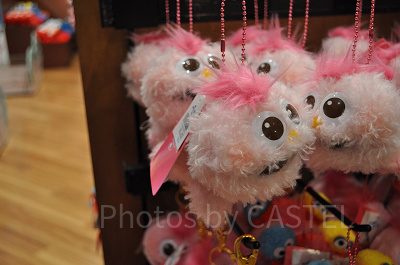 ふわふわモッピーキーチェーン