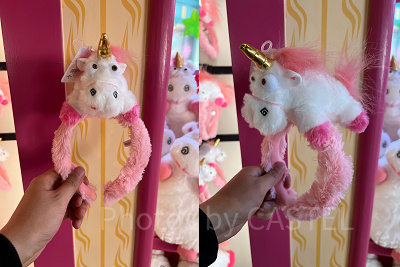 フラッフィのぬいぐるみ付きカチューシャ