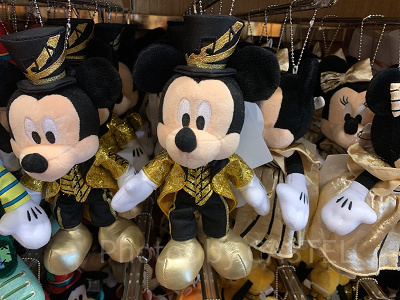 フォレストシアターグッズ：ミッキーぬいぐるみバッジ