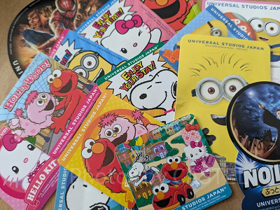 USJ／ユニバでもらえる無料のシール