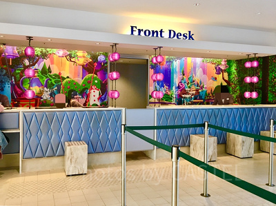 東京ディズニーセレブレーションホテルのフロント