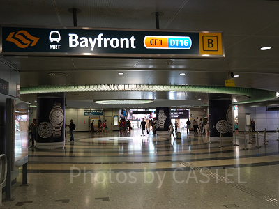 ガーデンズバイザベイ：ベイフロント駅