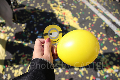 ミニオンの紙ふぶきをGET★