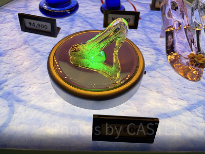 ガラスの靴（蝶付き／小）