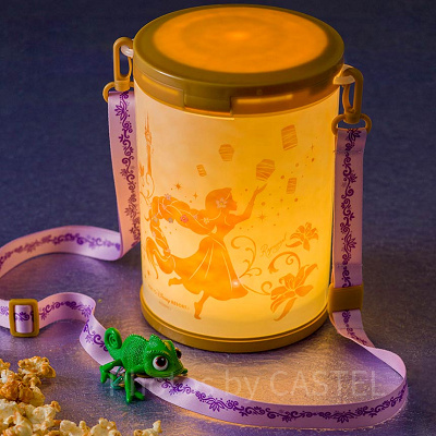 光らせたラプンツェルのポップコーンバケット