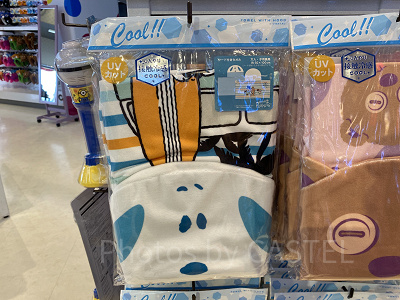 USJの日焼け対策におすすめのグッズ：接触冷感フード付きタオル