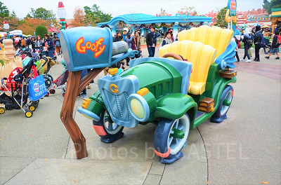 グーフィーの車